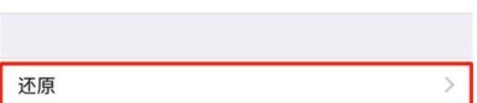 iPhone11pro max还原网络设置的具体方法